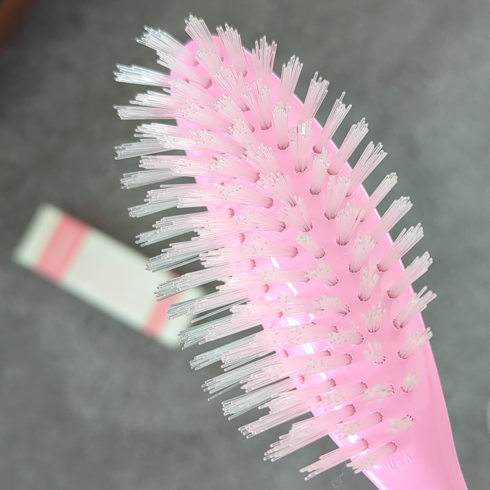 Vintage Avon Pink Flair Hairbrush In Box - Picture 5 of 5